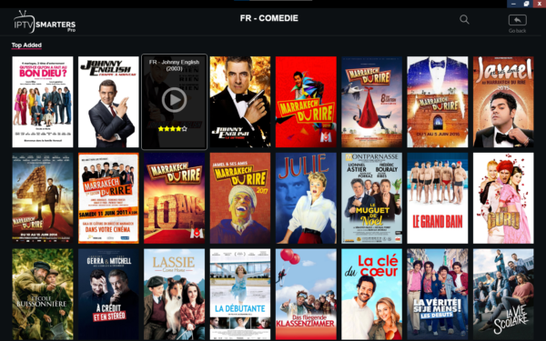 Comédie française. Une grande bibliothèque de VOD de comédie française