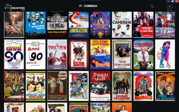 Comédie française. Une grande bibliothèque de VOD de comédie française